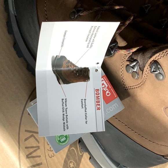 Wenger Waterproof Boots 9 (new) Made in Italy - Picture 4 of 7